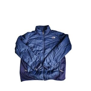 The‎ North Face Mens XXL Blue Lightweight Puffer Jacket Full Zip